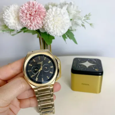 FOSSIL Evanston Multifunction Gold-Tone Watch